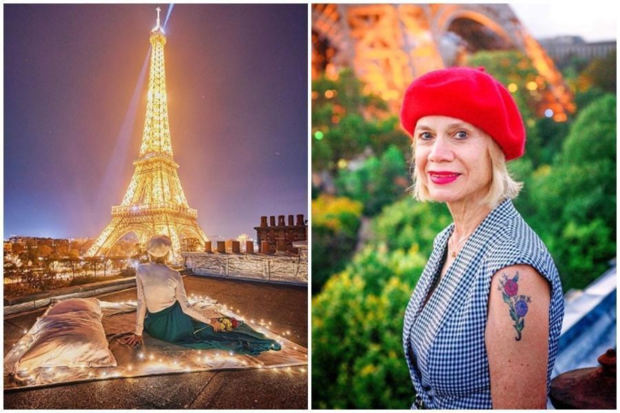 美國68歲的旅遊網紅琳達,迄今已經造訪二十幾個國家。(翻攝自Linda Malys Yore IG)