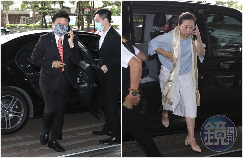 傅崐萁、徐榛蔚夫婦檔今（8日）作東，邀請20多名國民黨立委及8名媒體高層。