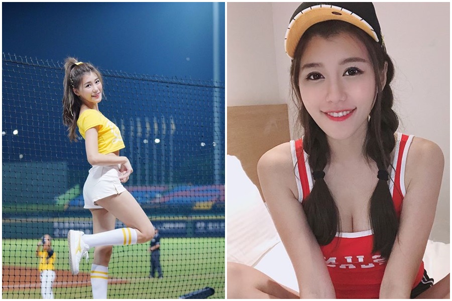 中信兄弟職棒啦啦隊員陳波波，無端被網友造謠賣淫。（翻攝自陳波波臉書）