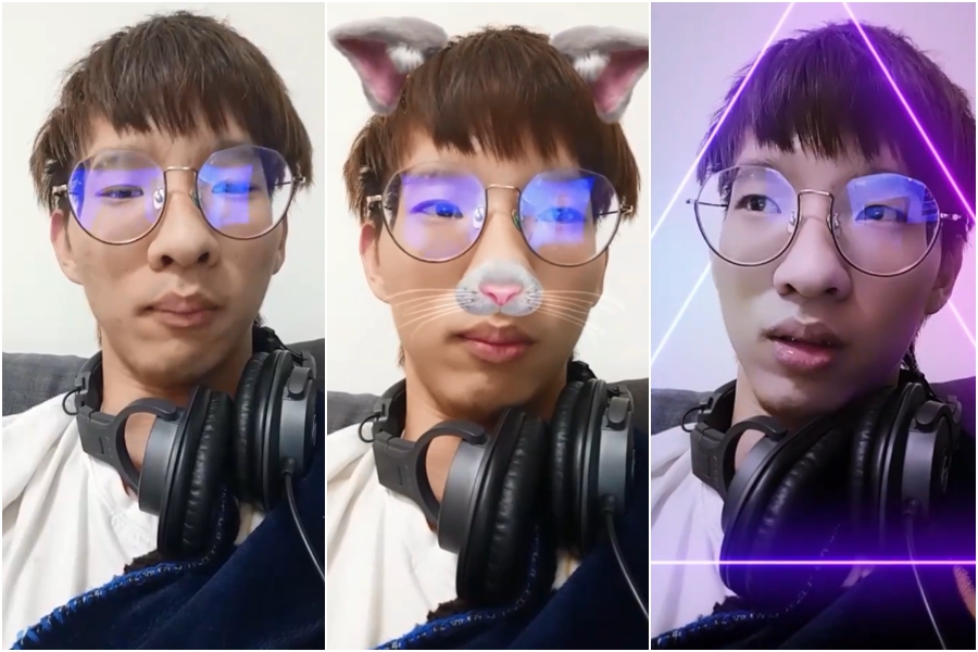 YouTuber小玉貌似想道歉,不過3段影片都只說到「對…」就卡掉。(翻攝自小玉IG)