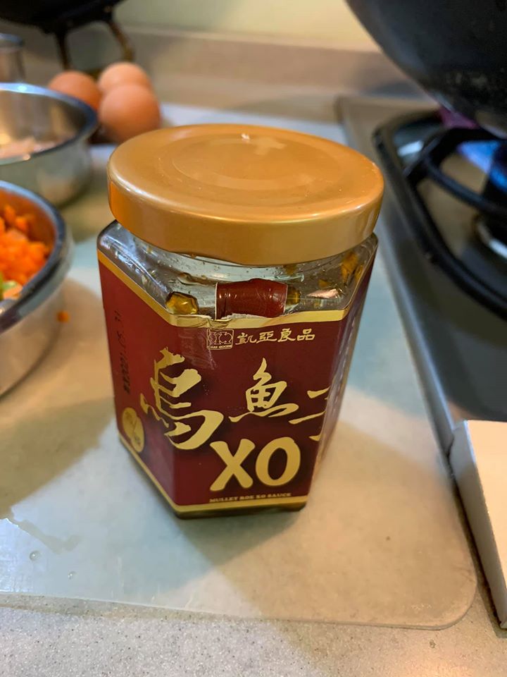 烏魚子XO醬，也是冰箱中很難用完的調味料。
