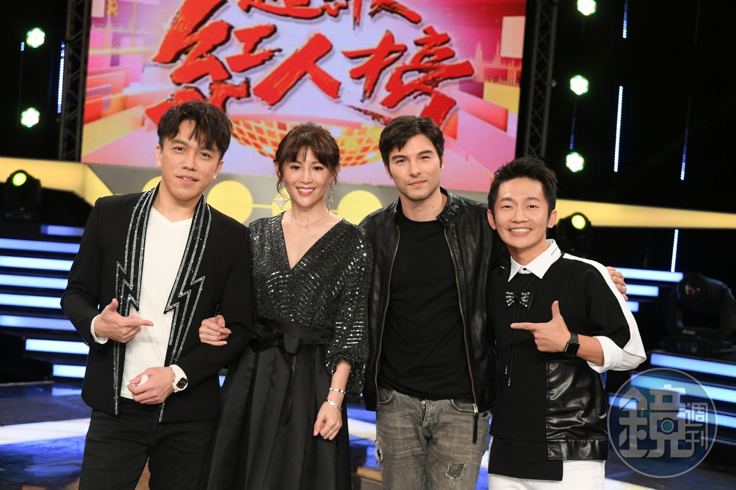 素人歌唱挑戰節目《超級紅人榜》播出以來一直是同時段收視之冠，本週來賓是與許志豪及鄭仲茵、鳳小岳及蔡昌憲。（三立提供）