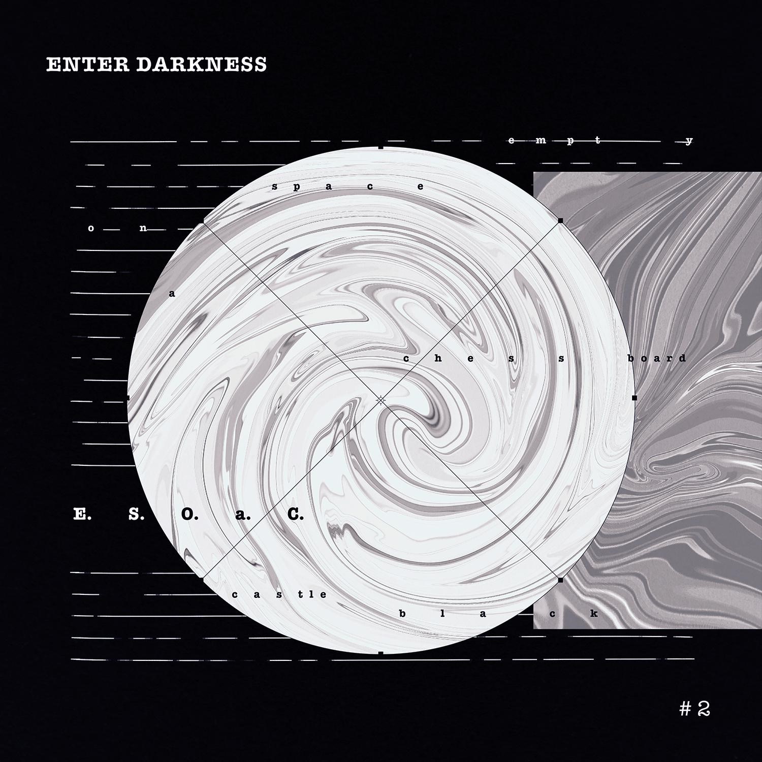 盧律銘創立的電子樂團「棋盤上的空格」,以〈Enter Darkness〉獲金音創作獎最佳電音單曲。(盧律銘提供)