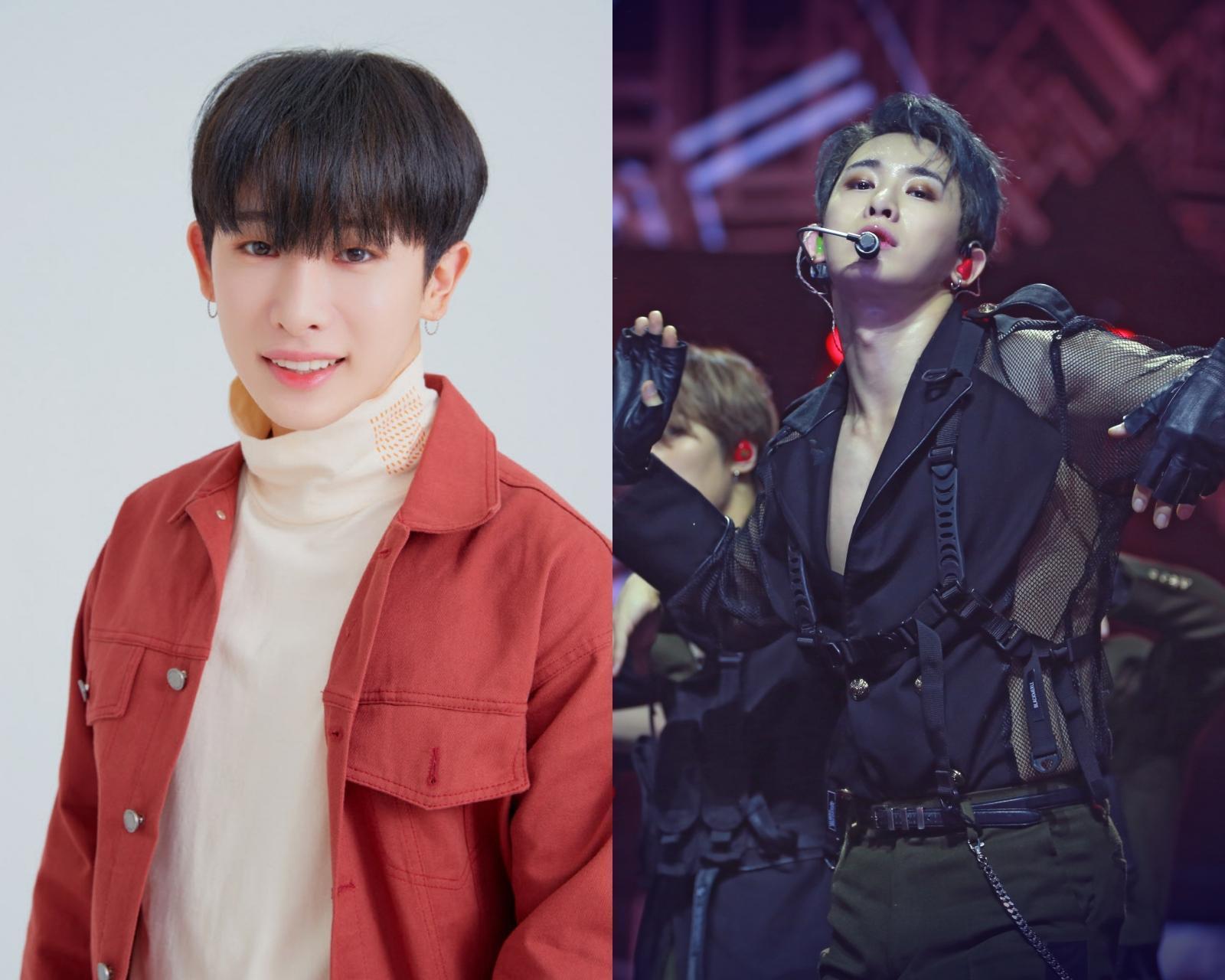 前Monsta X成員元虎簽約新東家,將以個人歌手活動。(網路圖片)