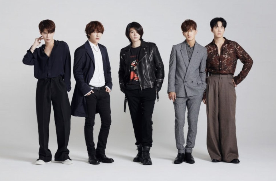 Supernova出道13年,目前是5人體制。(翻攝自Supernova Amebe)