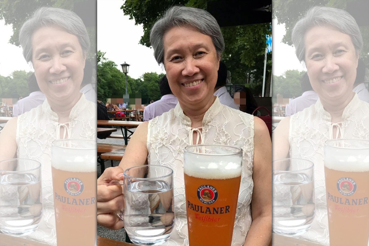 新加坡總理夫人何晶在台灣捐贈口罩新聞底下留言「呃」，在台星間引起波瀾。（翻攝Ho Ching臉書）