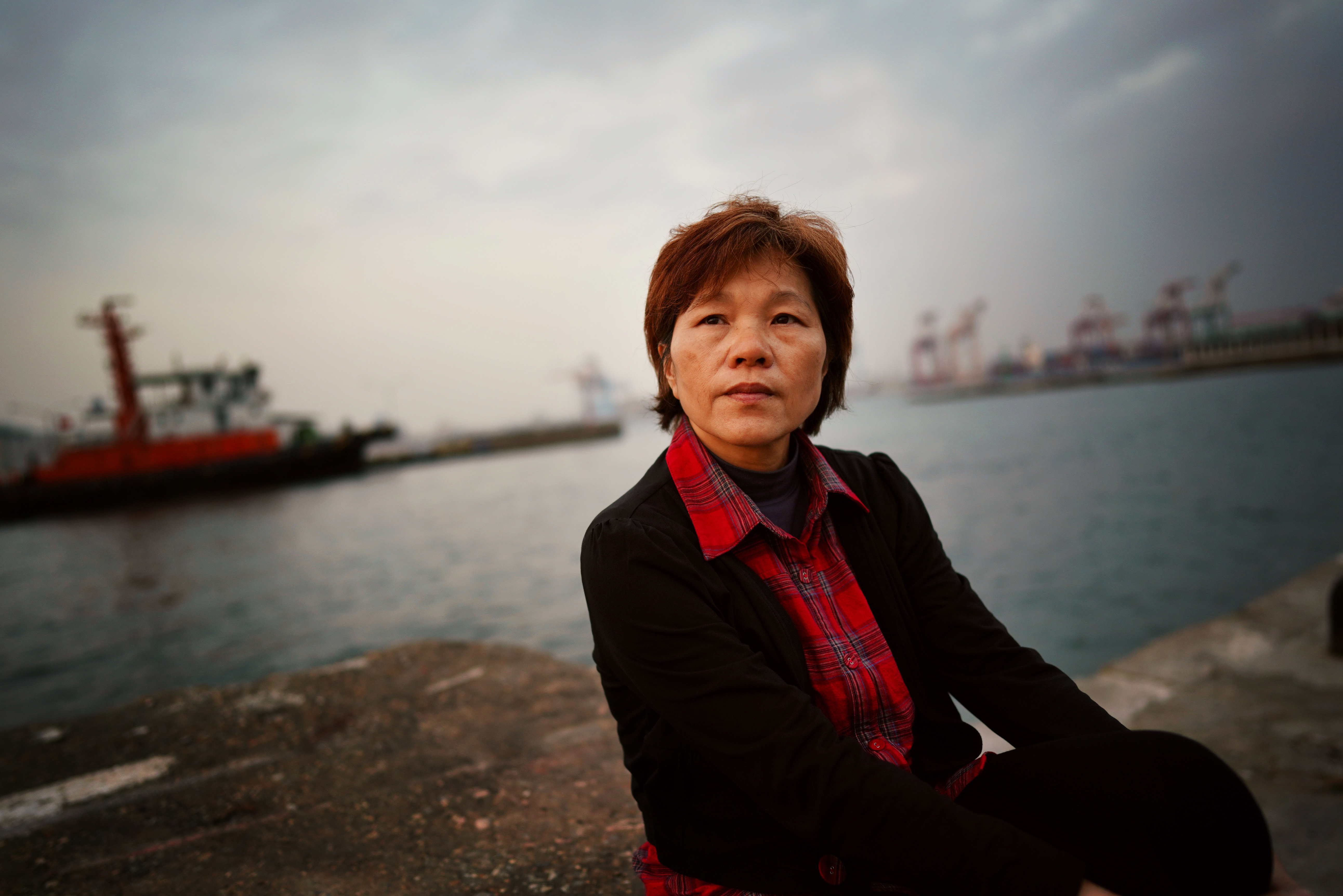 為損失權益的紅毛港人討公道，洪芳騏說那份寄託重到精神難以負荷。