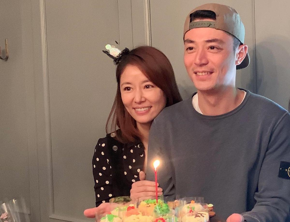 林心如曾為老公霍建華40歲生日慶生。(翻攝自林心如臉書)