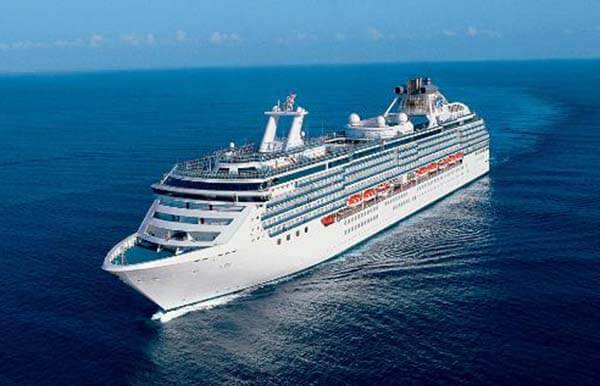 台灣人搭乘珊瑚公主號，返台確診 。（翻攝自netcruise）