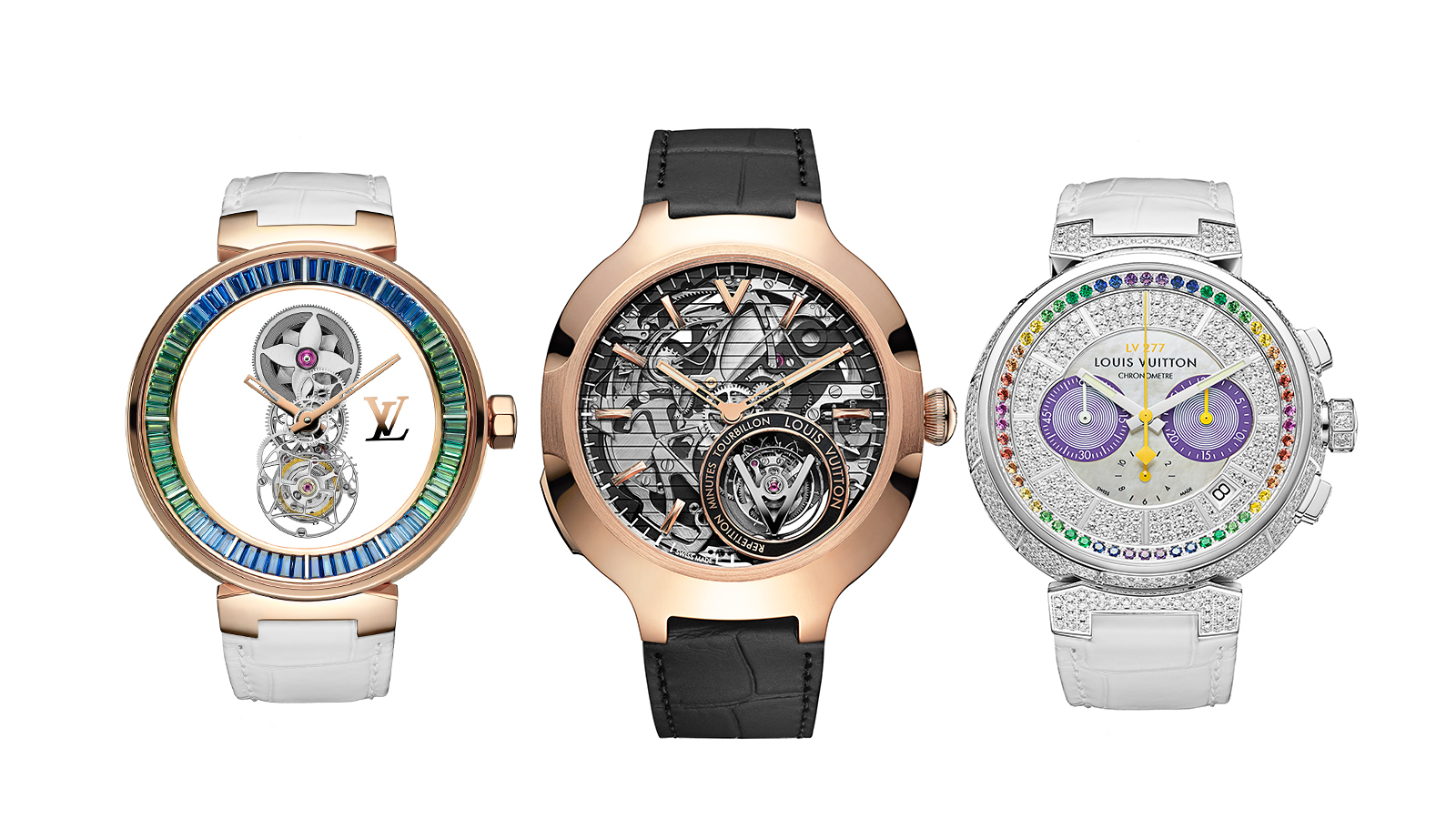 【2020年新錶】材質和顏色的改款公式！LV新錶彩虹圈也入列