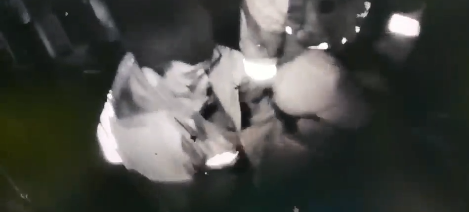 警方將隨機殺人的嫌犯壓制在地。（翻攝畫面）