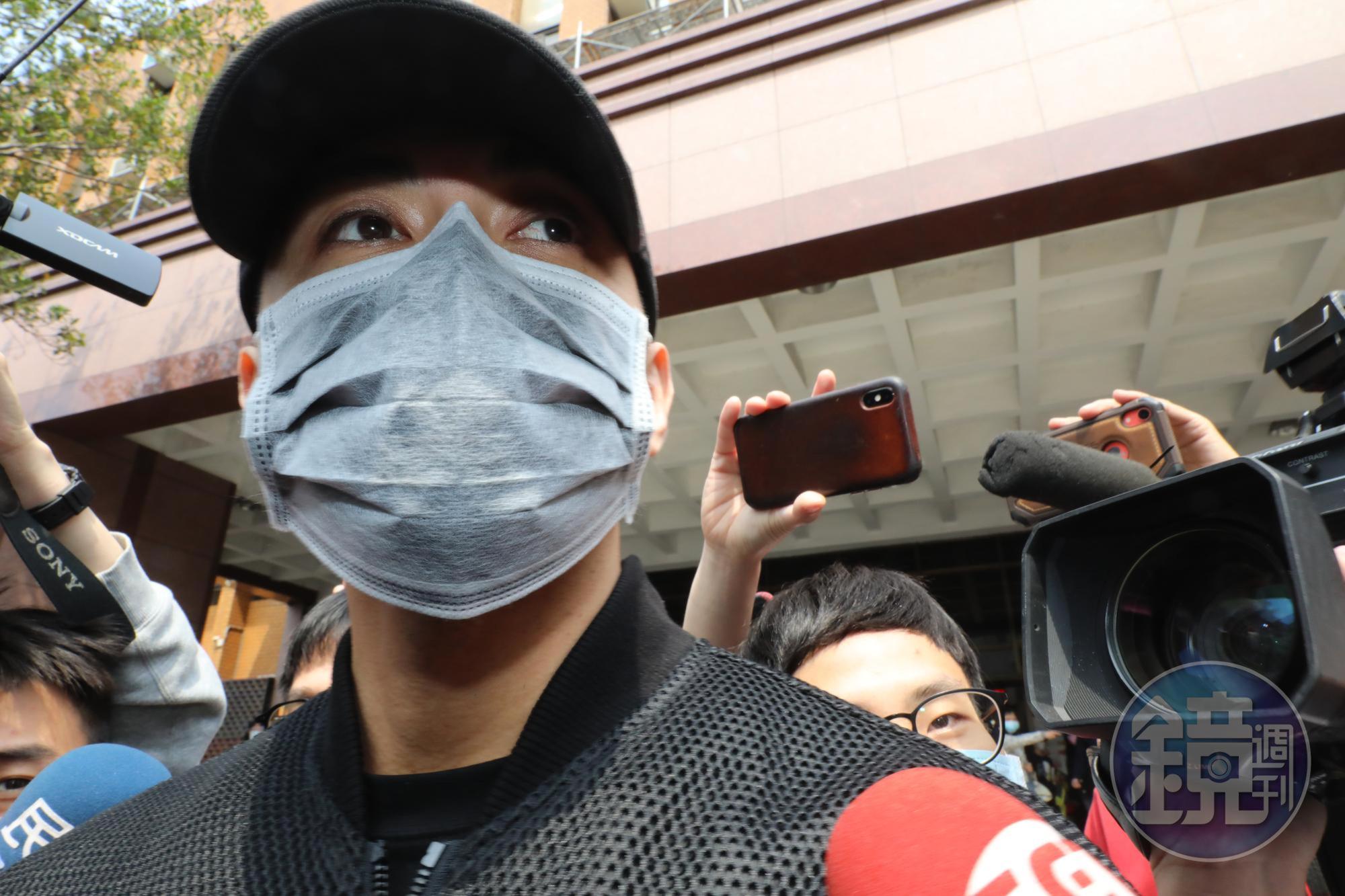 祝釩剛第3次因持有大麻被捕。