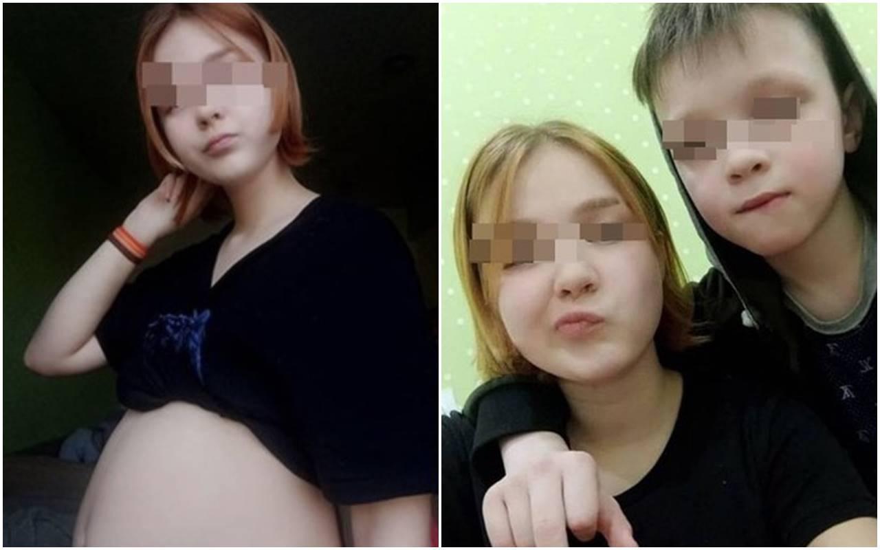 俄羅斯一名14歲少女竟意外懷孕,父親是10歲男孩,震驚全社會。(翻攝自黛亞IG)