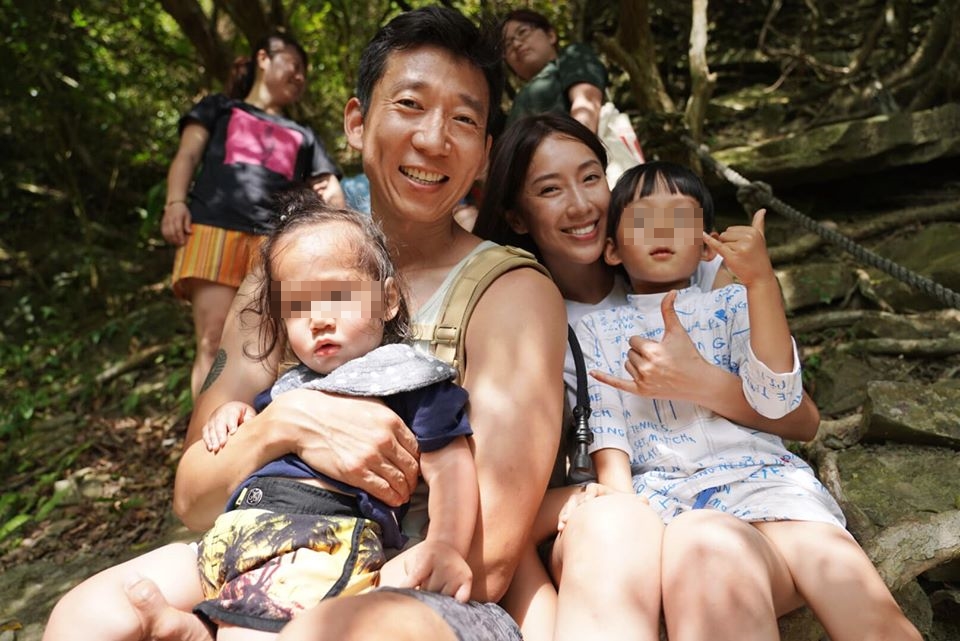 隋棠帶著一家人在屏東度過快樂的自然生活。（翻攝自隋棠臉書）