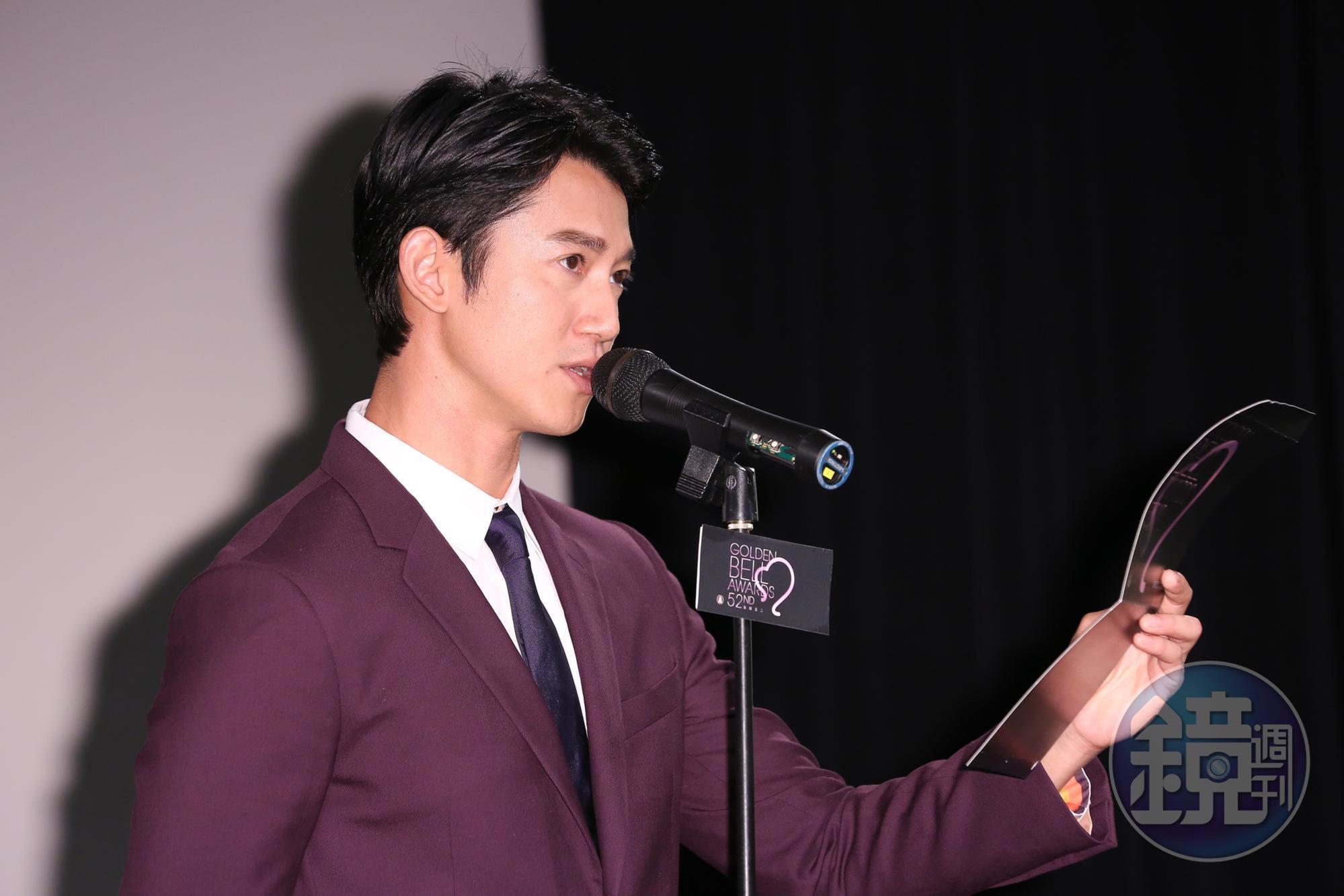 演員吳慷仁對「男女平等」有感而發,認為現在仍有許多根深蒂固的觀念在我們心裡。