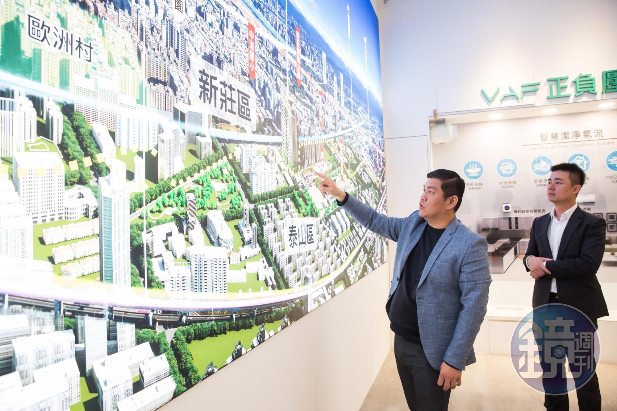 短短3年不到就嶄露頭角,賴建程透露祕訣說:「只要跟在寶佳、茂德這2家建商旁邊推案,他們賣多少,你比他們貴1、2萬元,保證3個案子就紅了!」