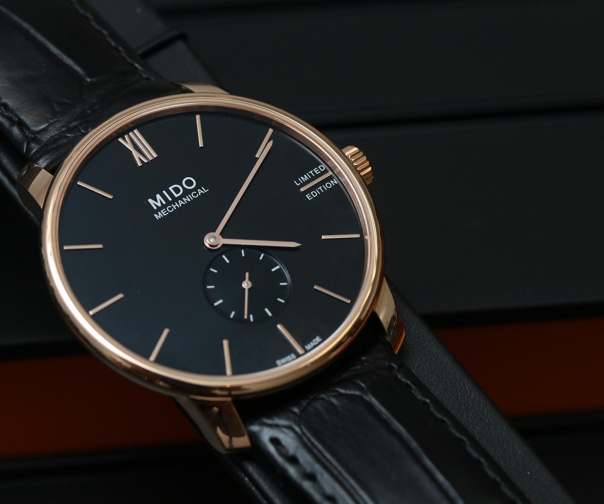 Baroncelli II Mechanical手上鏈腕錶,全球限量2020只,定價NT$38,600。