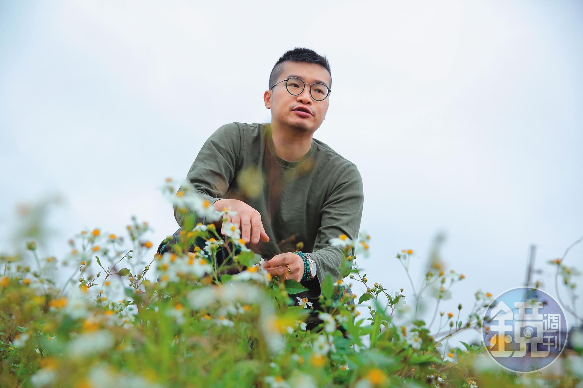 從澳洲返台，李俊頡回到外婆家休養。他小時候常在外婆家的農田玩耍，立志當個農夫廚師。