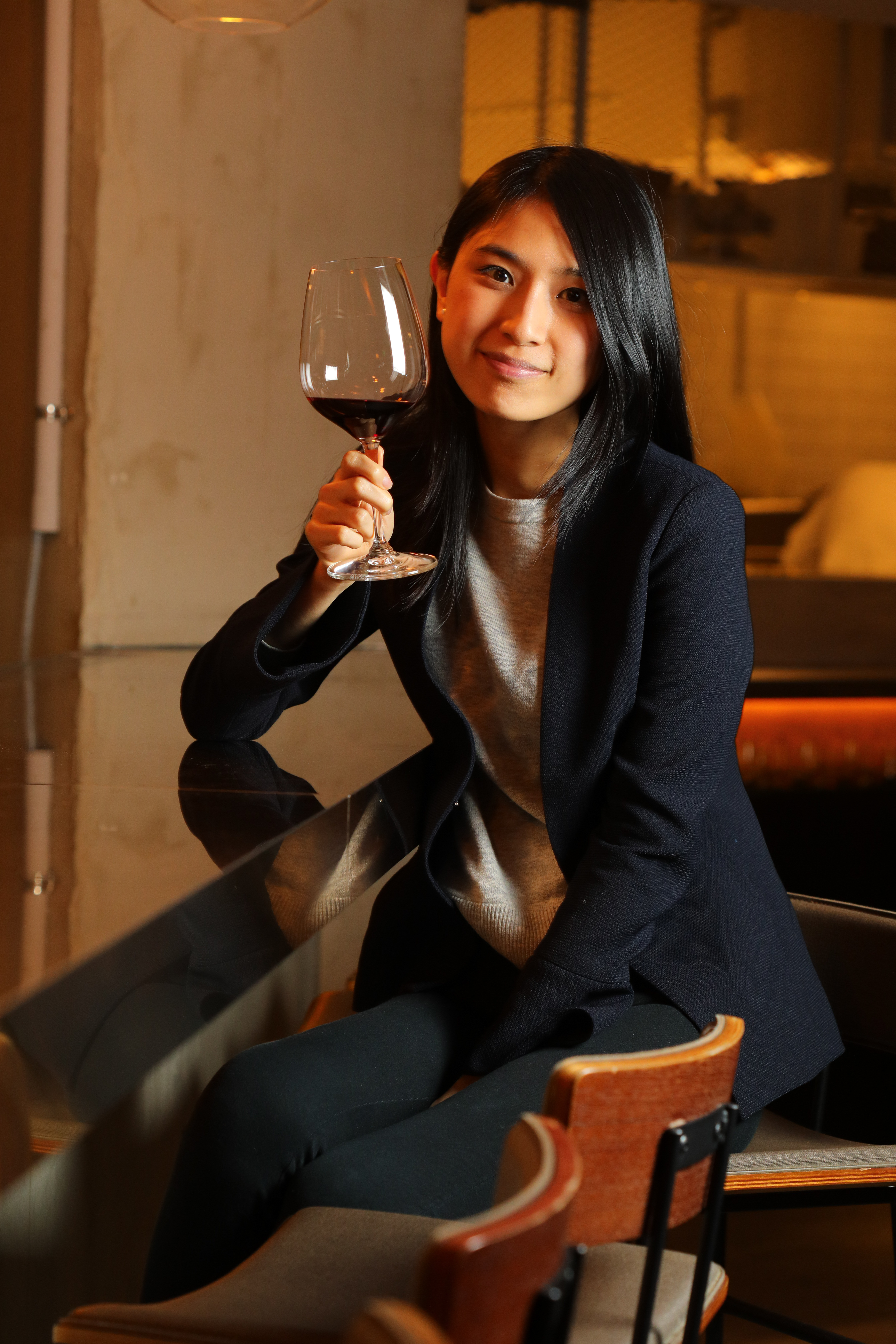「無花果國際」創辦人陳韋臻偏好酸爽的酒款。