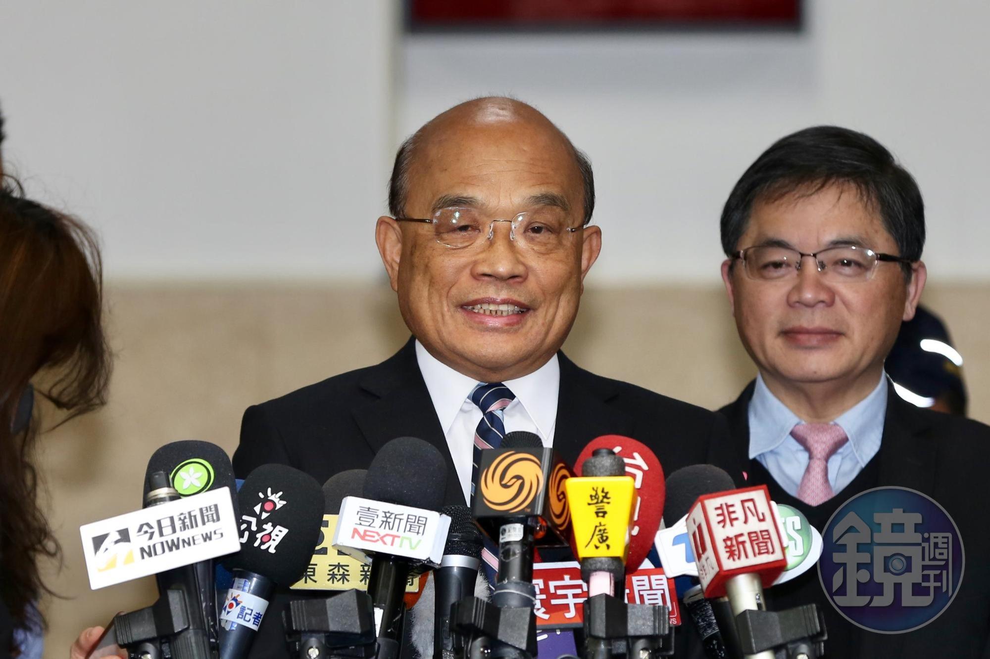 蘇貞昌今在院會時也表示,先前擔憂清明連假後的第三波疫情挑戰,現在看起來有守住了。(本刊資料照)