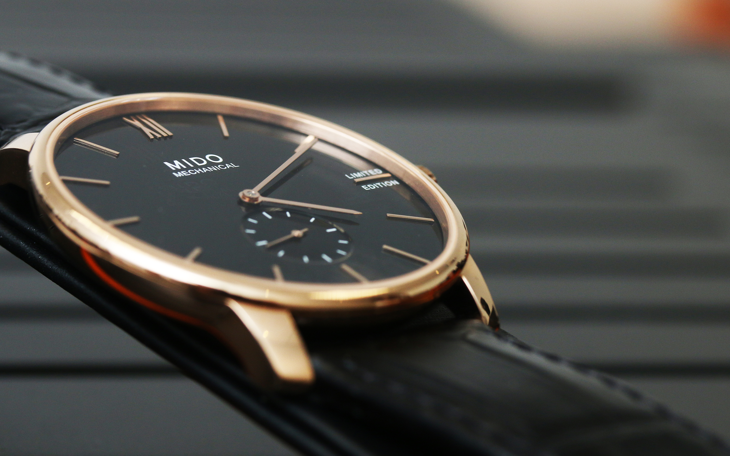 2020年美度新品中最有話題的錶款之一：Baroncelli II Mechanical手上鏈腕錶，而這也是美度至今最薄的手上鏈作品。