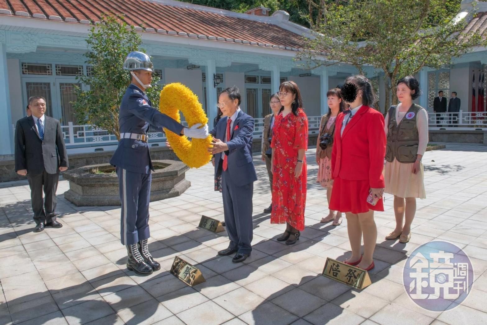 成員竟稱蔣公希望少龍帶國民黨的人，去靈性世界。（讀者提供）