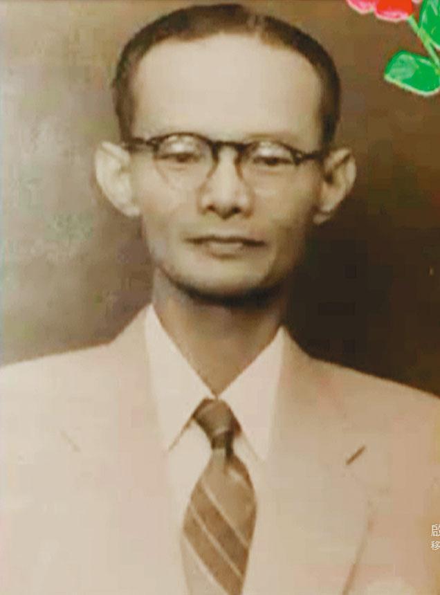 李雅容的父親李應鏜。(李雅容提供)