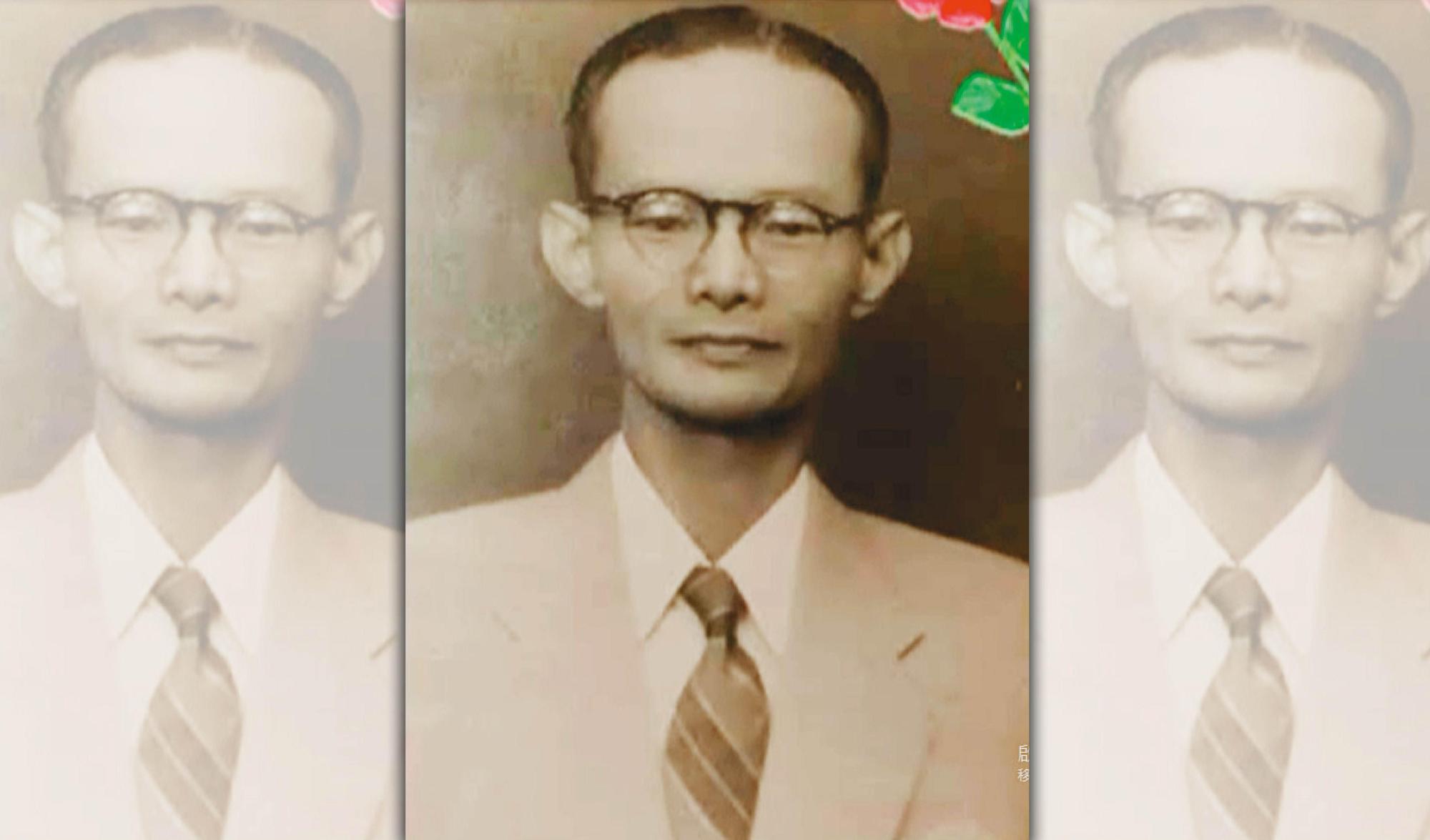 李雅容的父親李應鏜。(李雅容提供)