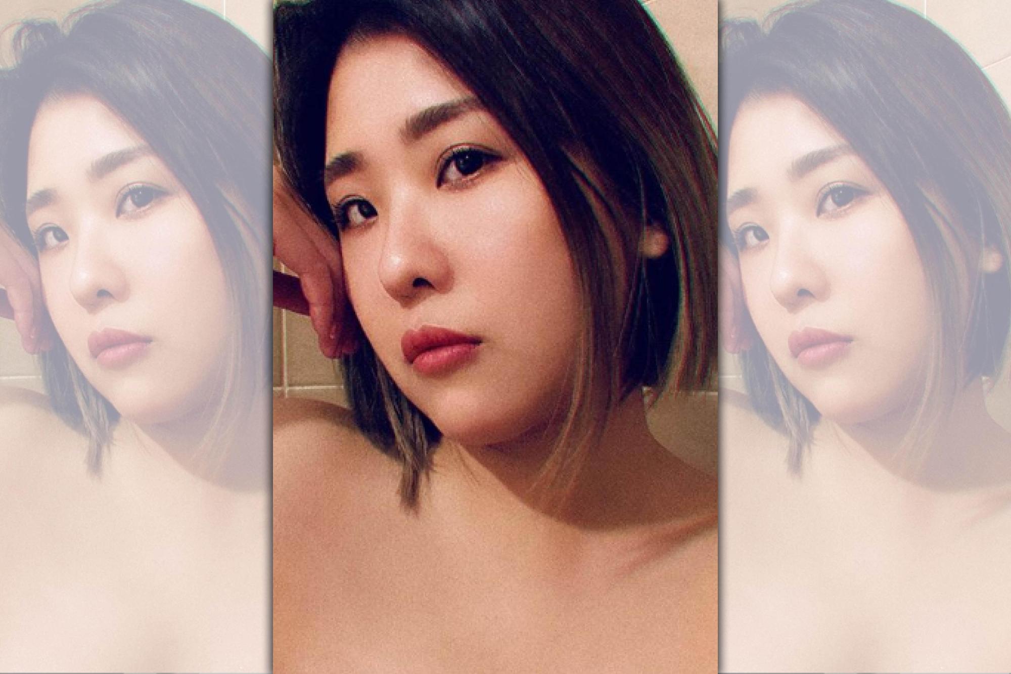 木星近來頗愛曬性感，不時PO出狀似沒穿衣服照片。（翻攝自木星IG）