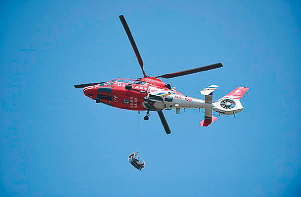 空勤總隊共有9架海豚直升機，是目前救災救難的主力機型。（翻攝空勤總隊官網）