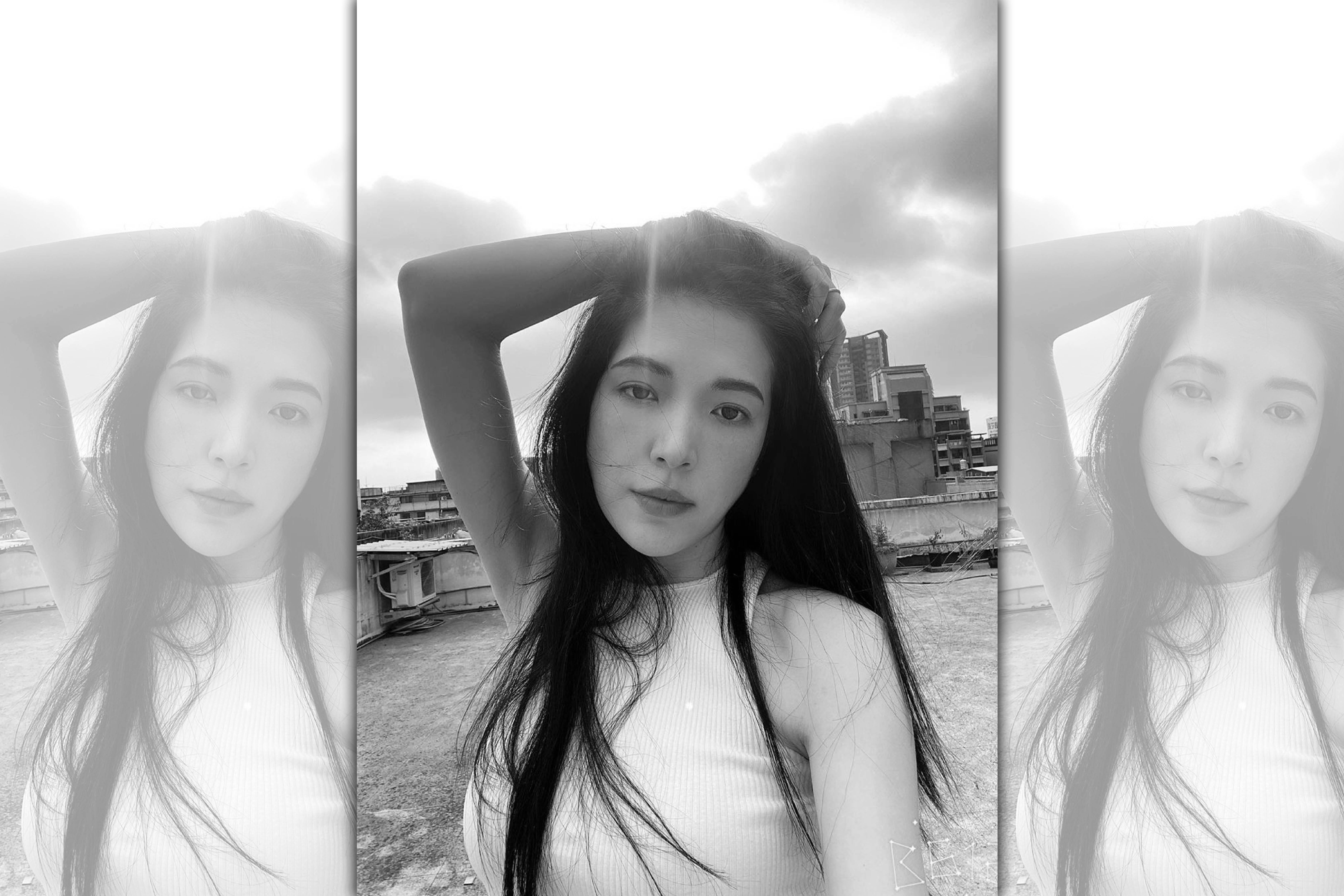 許瑋甯曬出性感自拍照。（翻攝自許瑋甯IG）