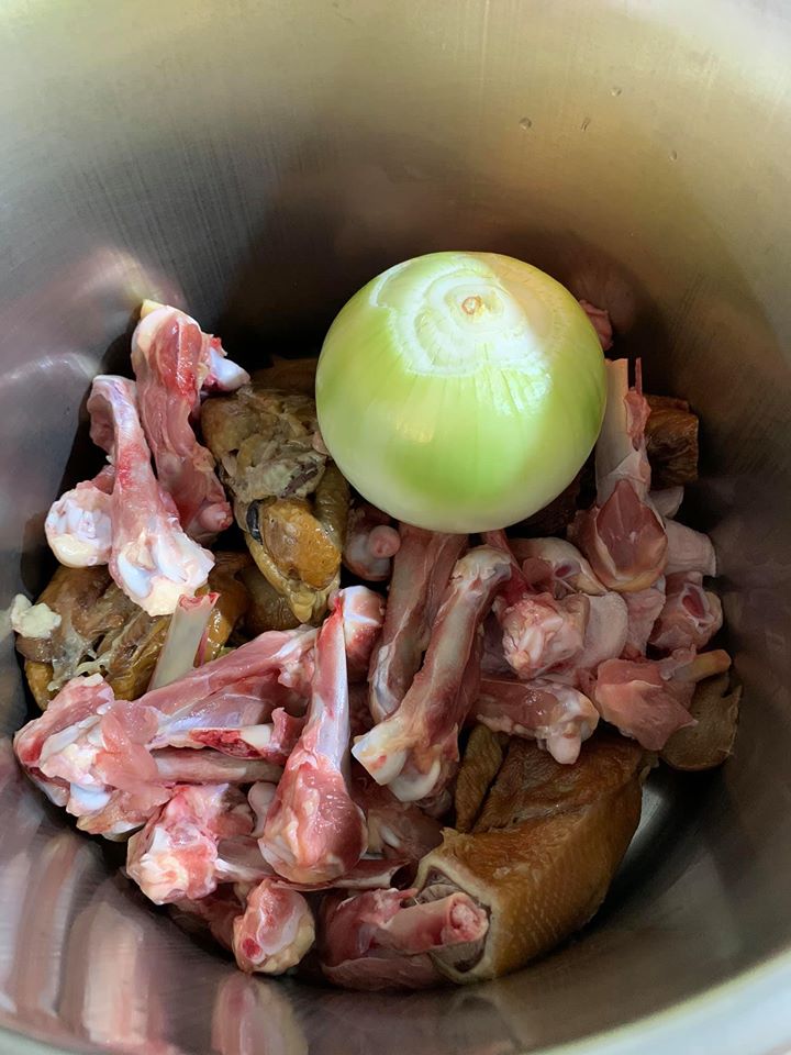 高湯的材料。