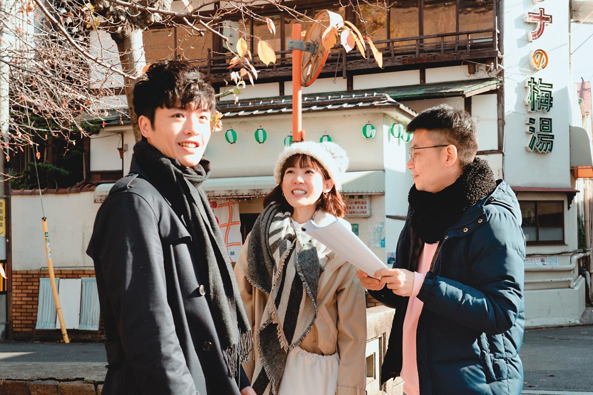 台劇《若是一個人》不僅是杜政哲（右）醞釀5年、以自身經歷寫成的心血結晶，也是首次擔任編導的作品。（華視提供）