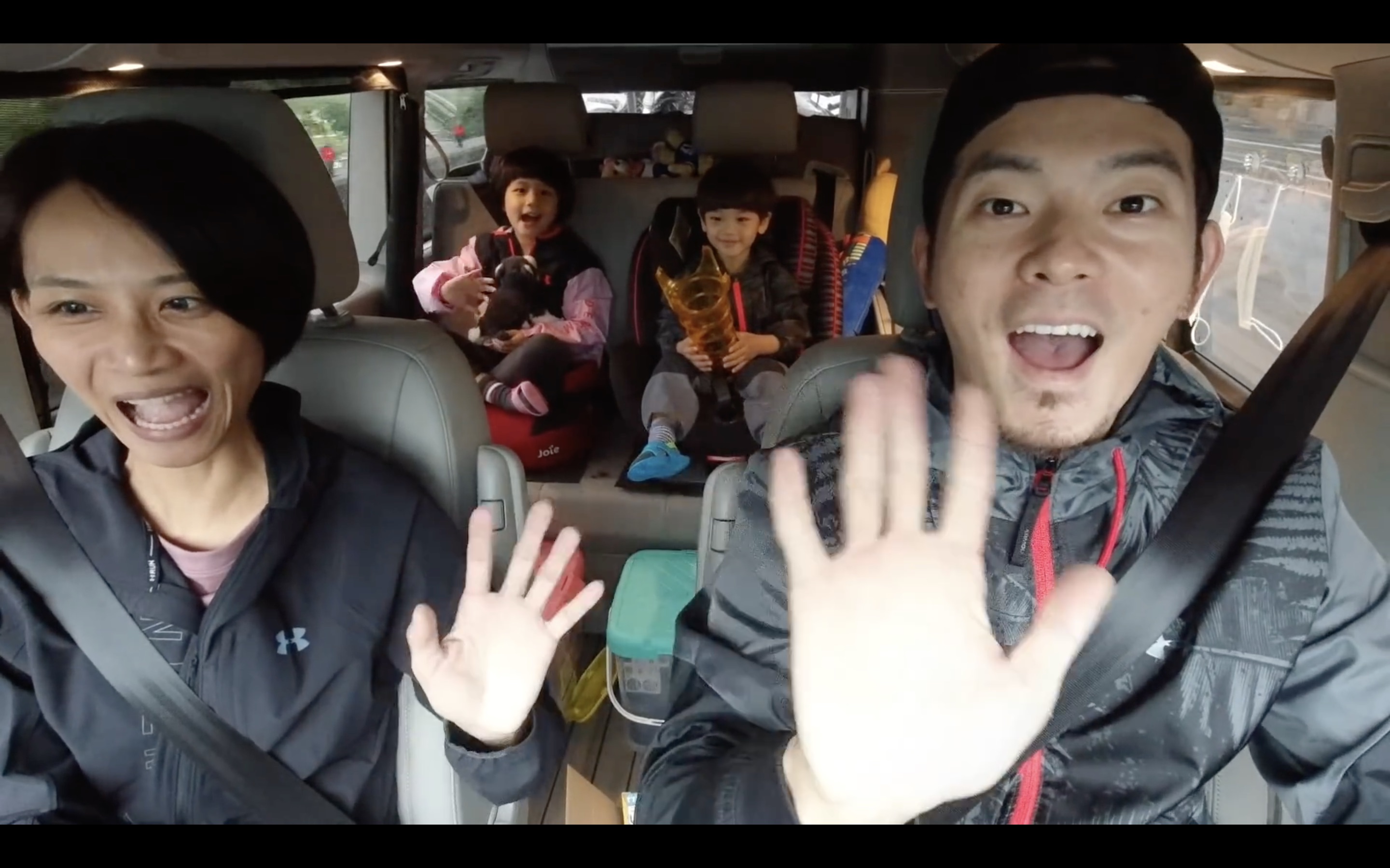 宥勝近期宣布，因為疫情關係，全家人目前已經「沒了房子」，並將在未來擠在露營車上過生活。（翻攝「宥勝去哪兒」頻道）