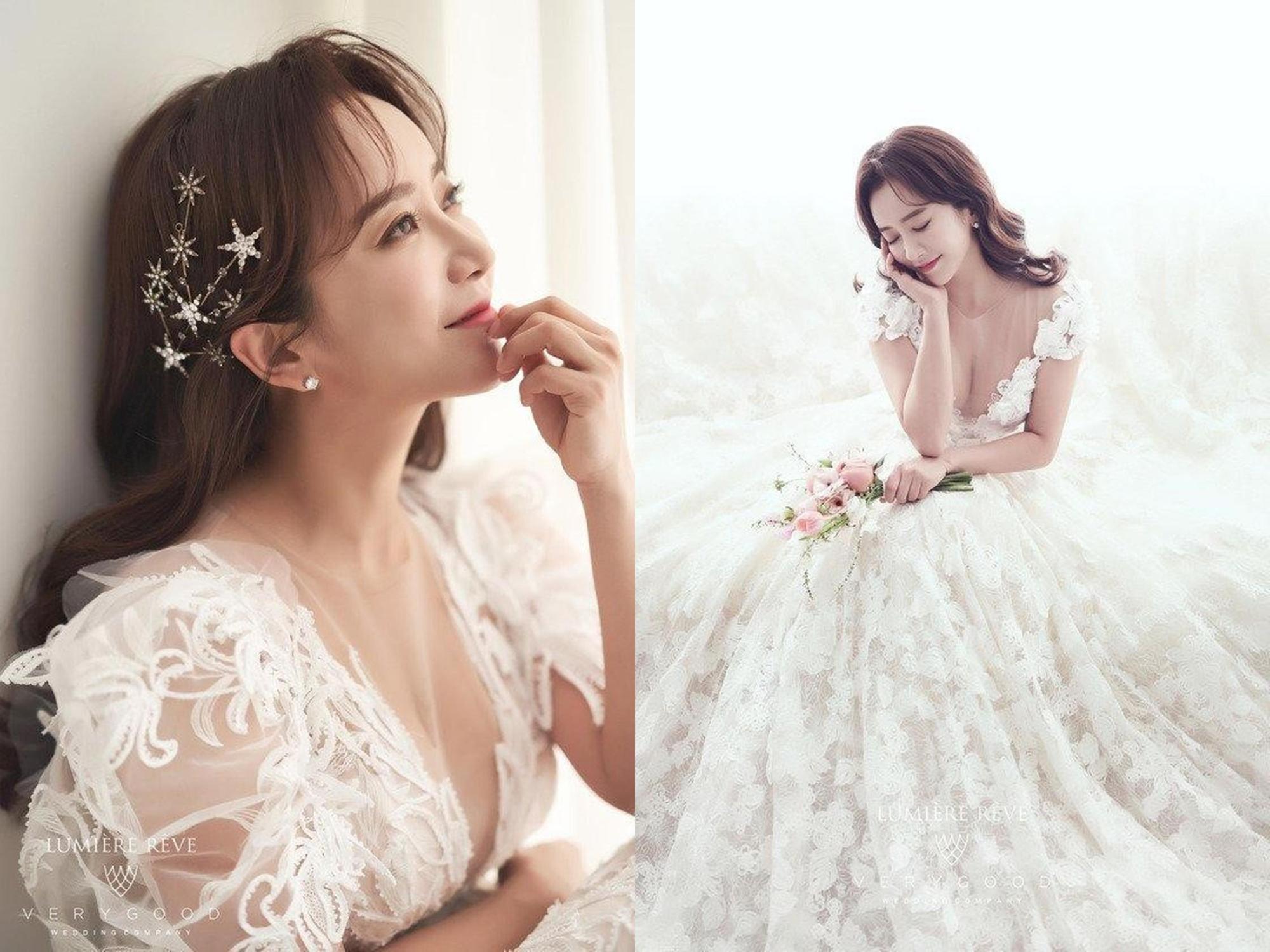 李葉璽宣布將在下月與同齡企業家結婚,並公開多張婚紗美照。(翻攝自Naver)