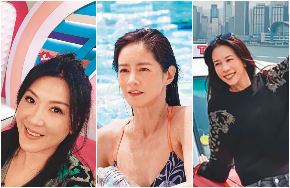 姚黛瑋（左起）、主持人Janet和歌手莫文蔚都曾有遠距婚姻。（翻攝姚黛瑋臉書、Janet臉書、莫文蔚臉書）