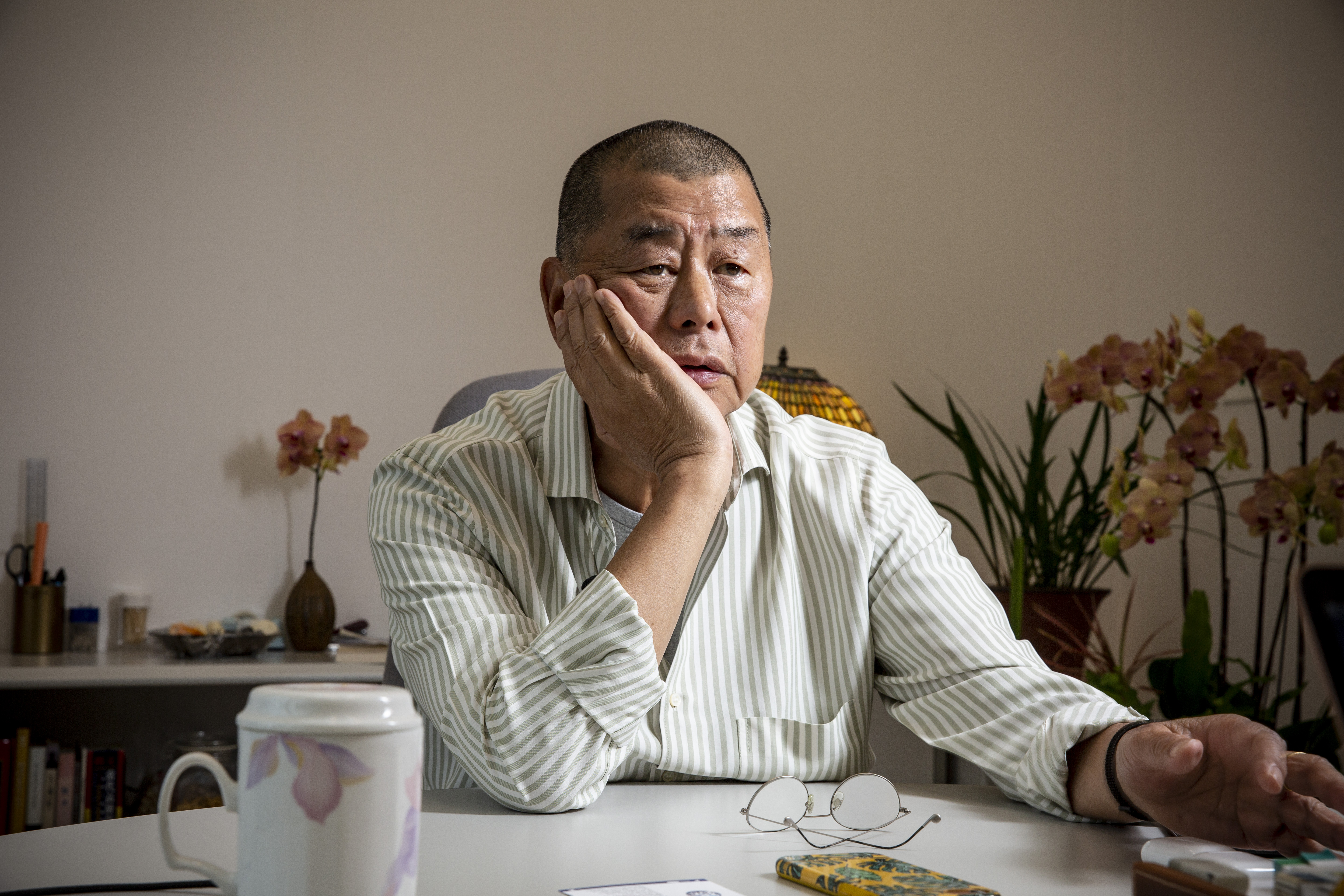 《蘋果日報》創辦人黎智英發文告急，坦言經營有困難。（本刊資料照）