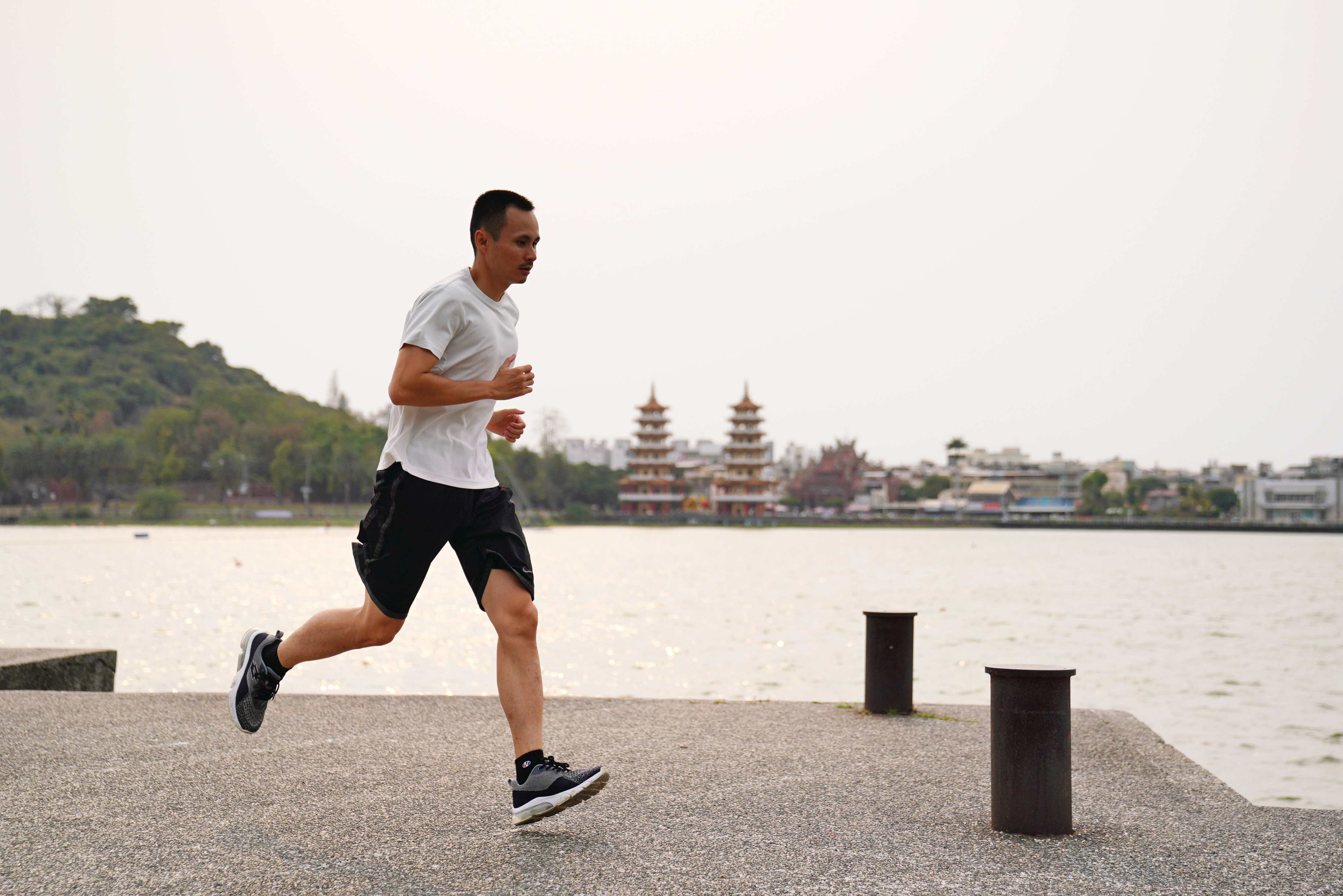 透過每天跑步，阿勳不僅培養耐力，也鍛鍊自己遵循投資紀律。
