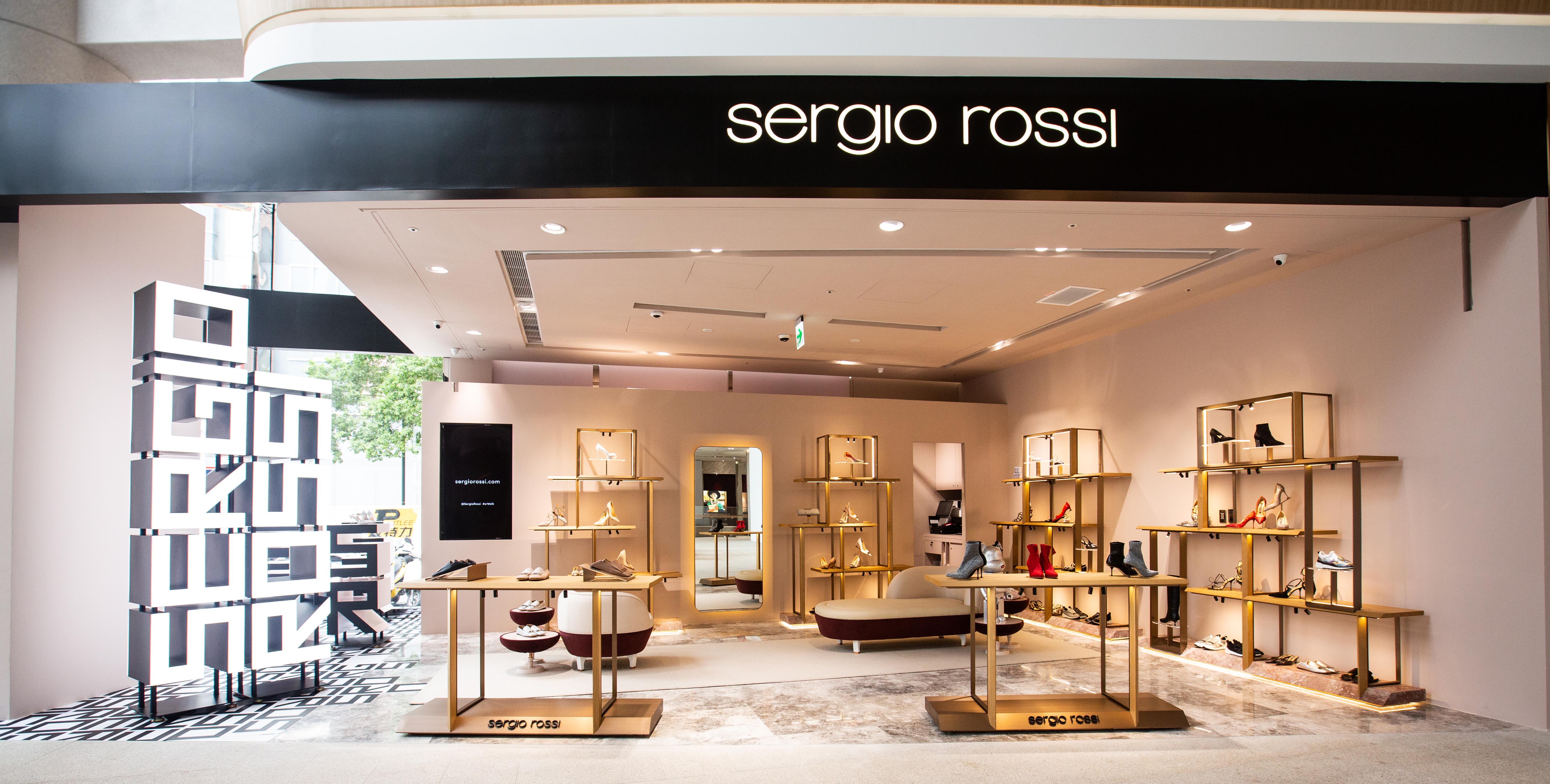Sergio Rossi再度歸台設點,進駐遠百信義A13。(Sergio Rossi提供)