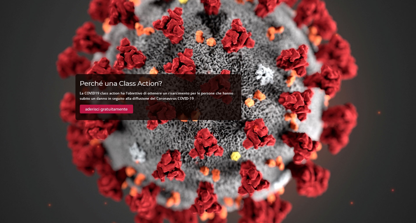 義大利非營利組織發起連署，要向中國政府求償。（翻攝自該連署網站）