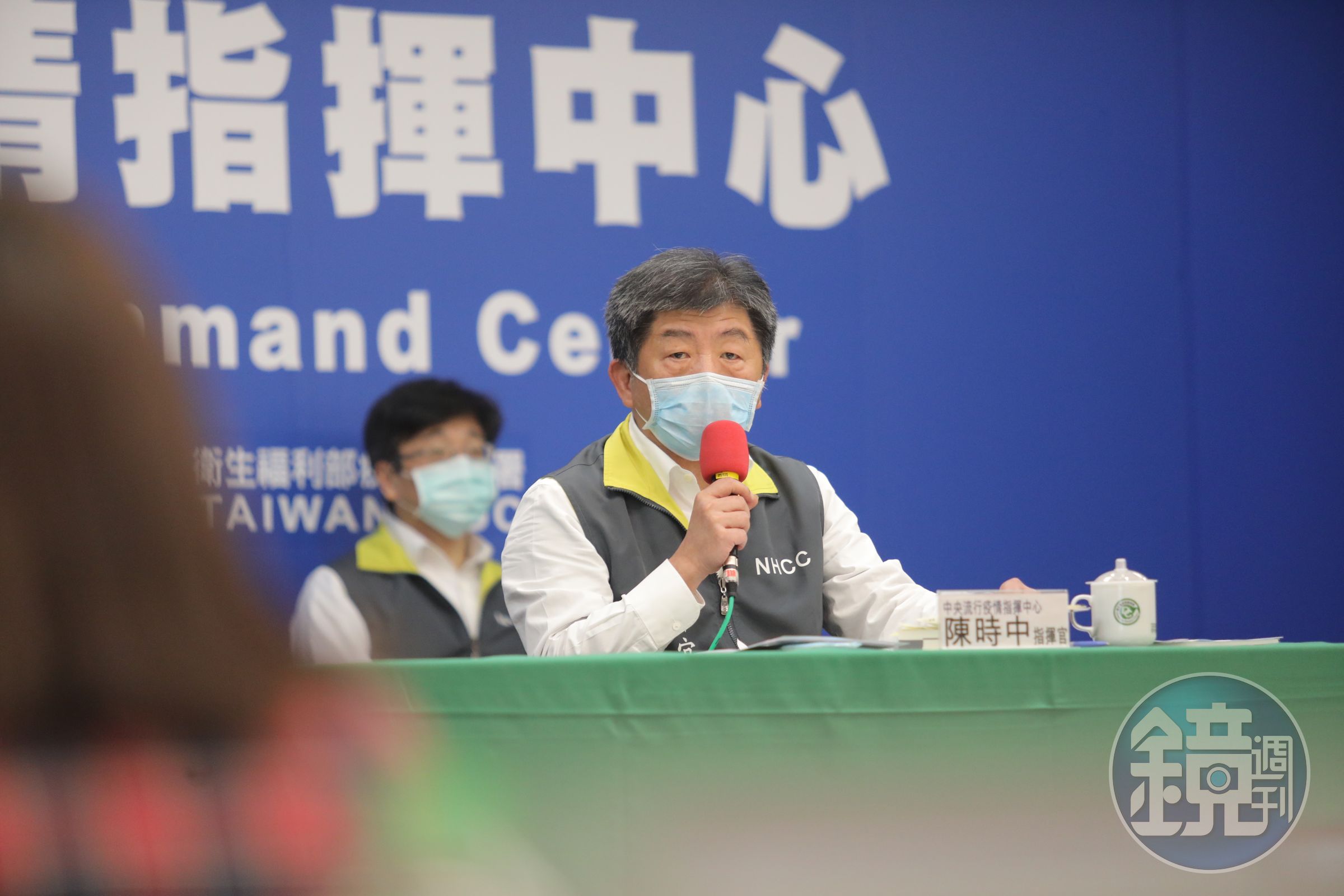 針對韓國瑜表示要對醫護人員進行普篩，指揮中心表示「不見得有必要」。（疫情指揮中心提供）