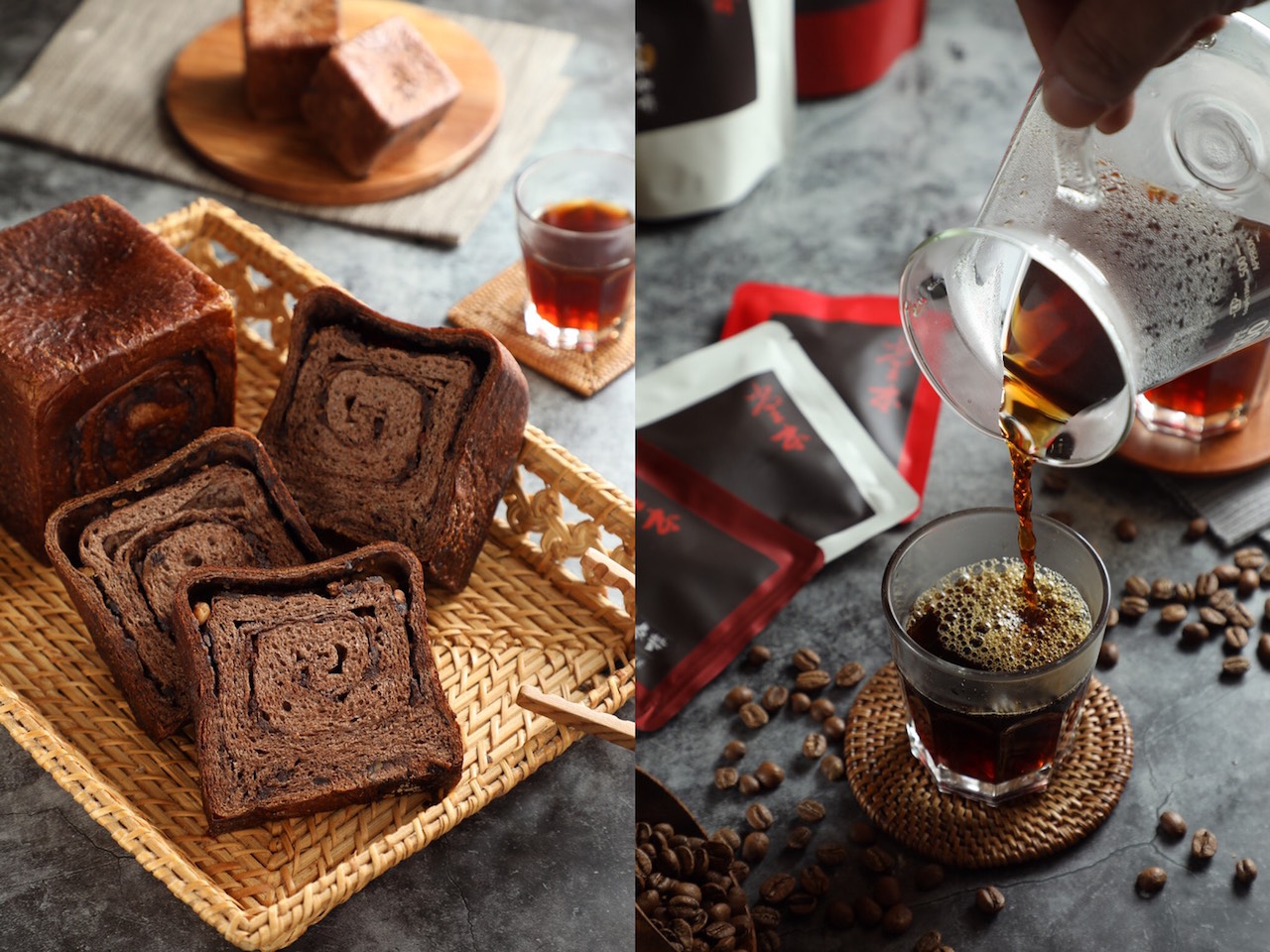 「堂本麵包店」及「亞森洋菓子」主理人陳撫洸手烘「堂本咖啡」，想要創造咖啡及麵包交融後迸發的趣味風味。