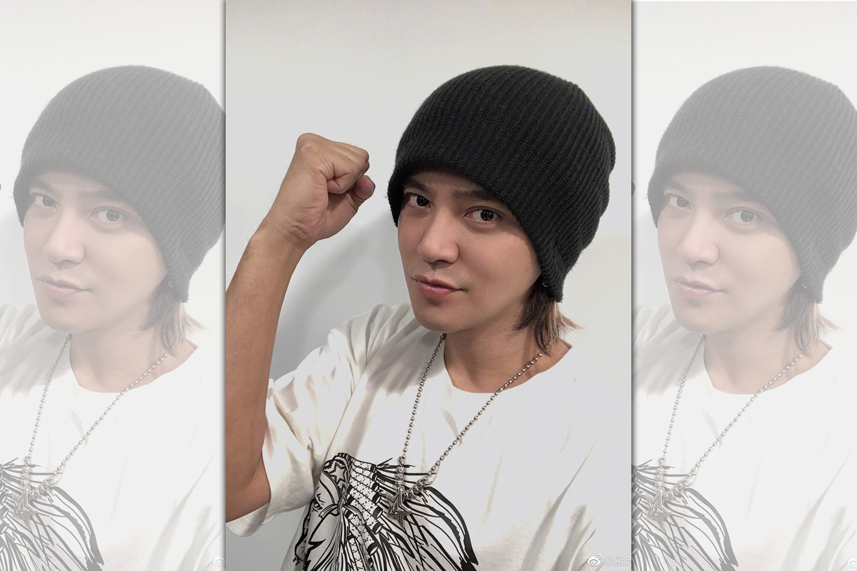 據傳小豬昨夜主動向周揚青低頭，向她致歉。（翻攝自羅志祥微博）