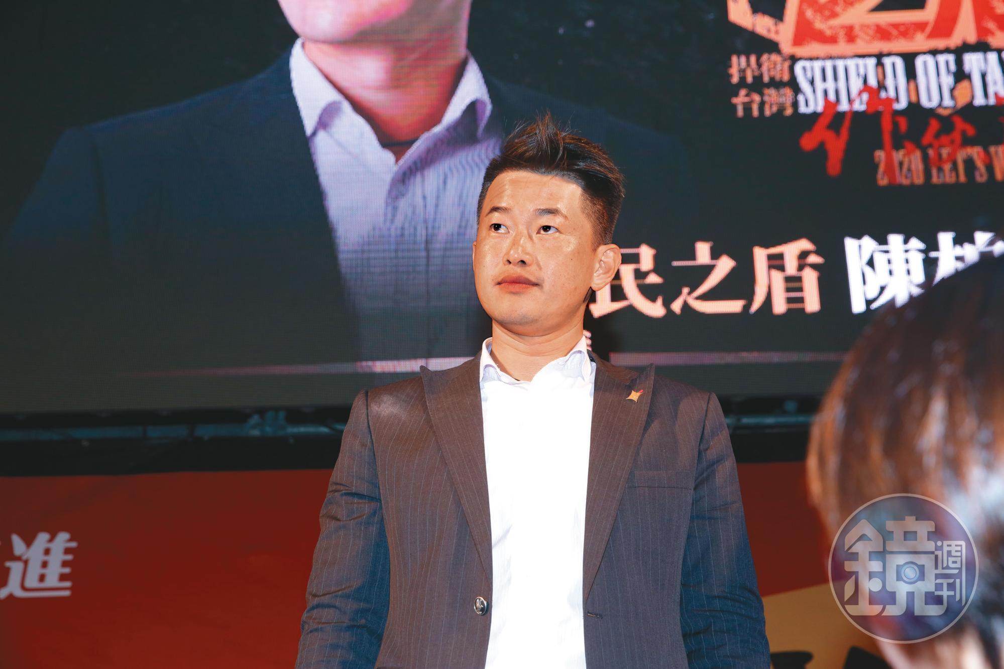 韓國瑜大選後宣布回歸市政,陳品宏卻推動罷免反韓立委陳柏惟(圖),製造對立。