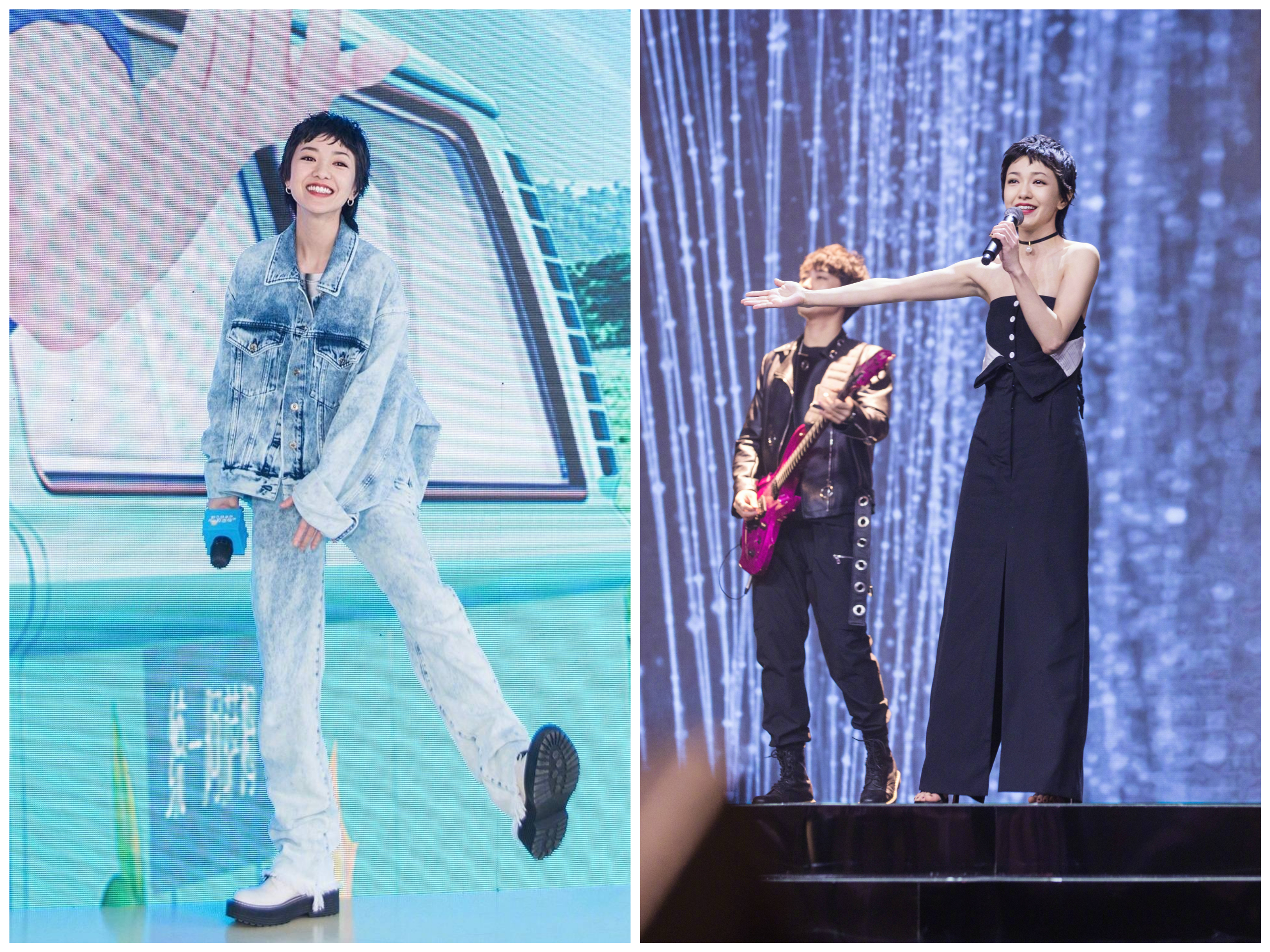 郭采潔長年在對岸發展，講話也有了大陸口音。（翻攝自郭采潔微博）