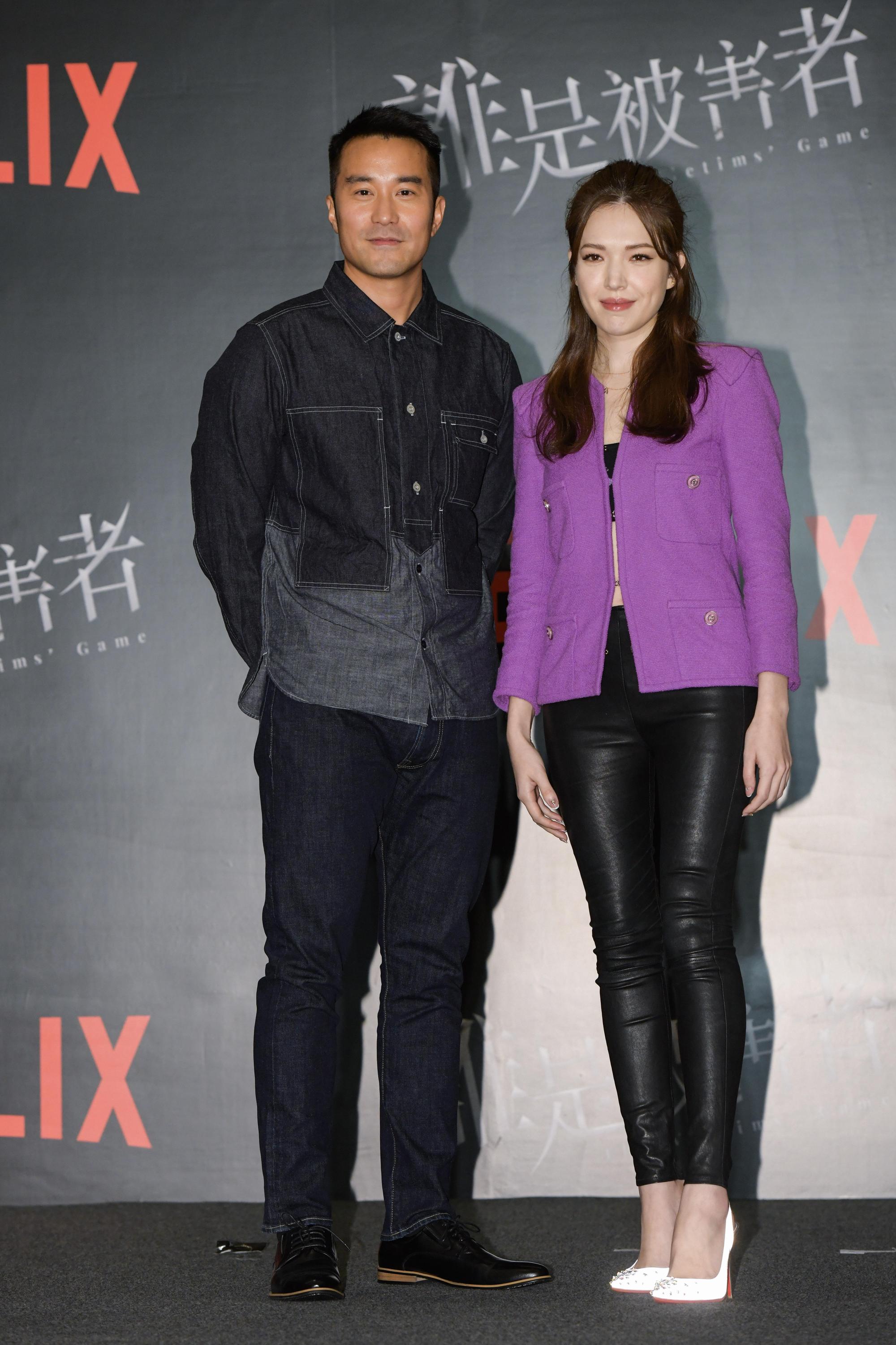 許瑋甯與張孝全在劇中合作查案，兩人過去也曾合作。 （Netflix提供）  