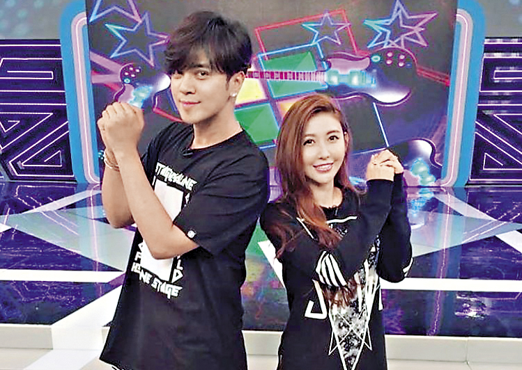 愷樂與小豬傳過多次緋聞，如果被周揚青直指有不正常男女關係。（翻攝自愷樂IG）