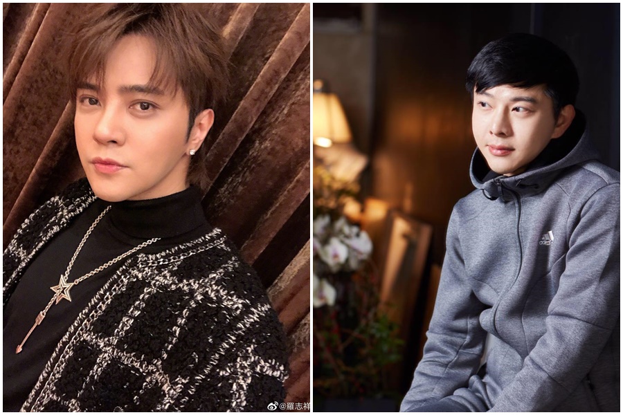 陳孝志在臉書一吐多年怨氣，表示羅志祥約不到就封殺自家藝人。（翻攝自羅志祥、陳孝志臉書）