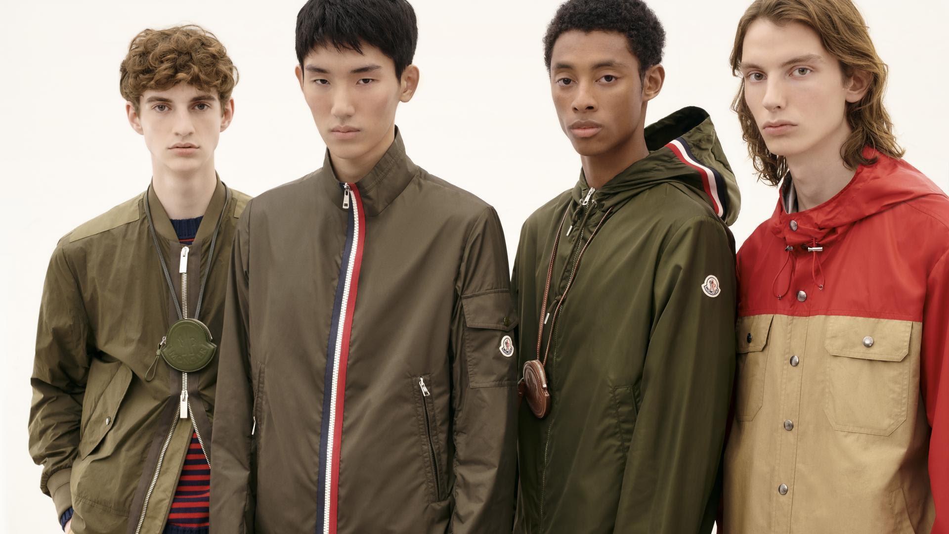 MONCLER 2020春夏主線系列是來自高山傳承的復古混搭風。(盟可睞提供)