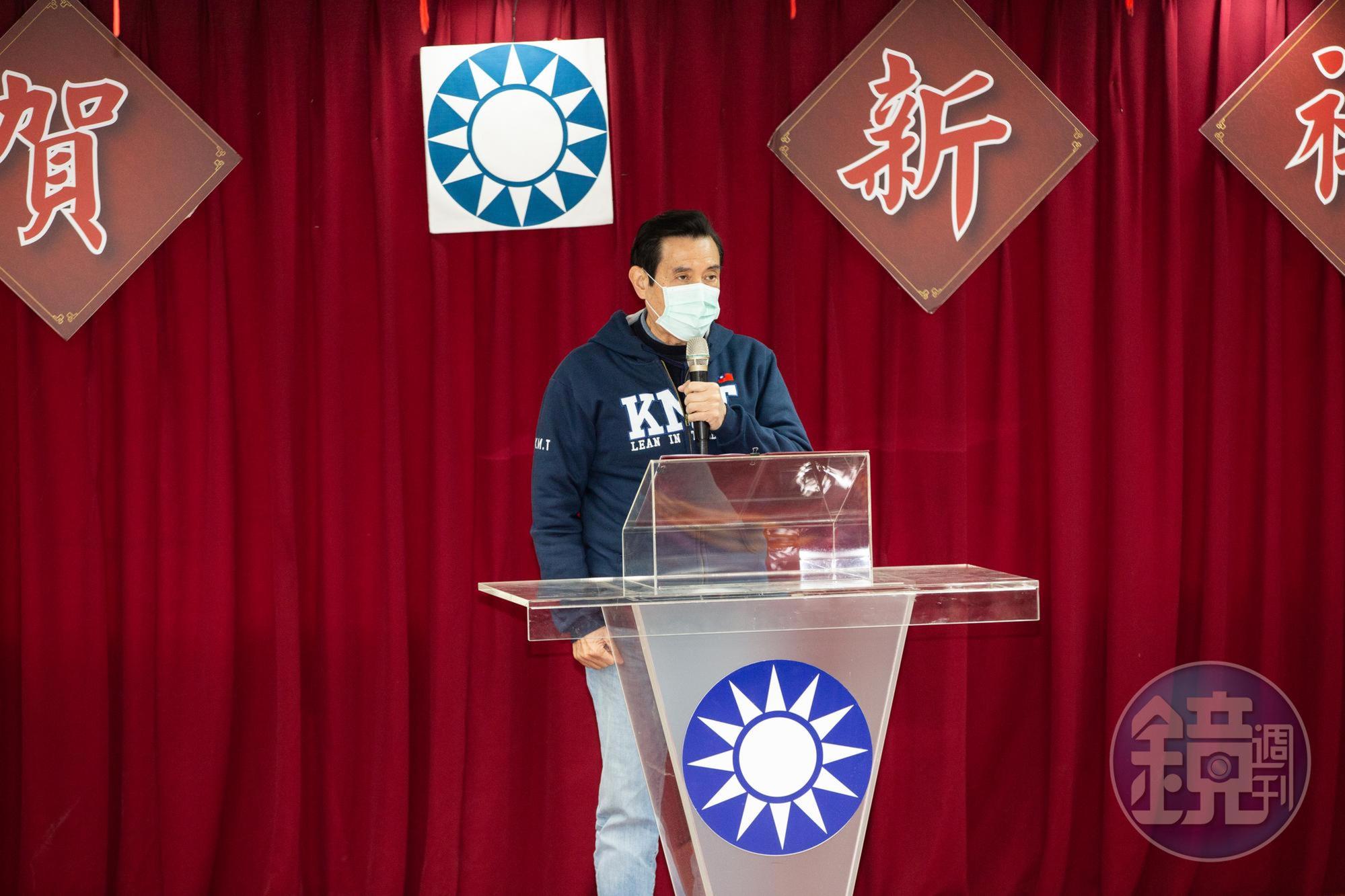 馬英九表示，政府雙重標準，讓滯留湖北的台胞飽受歧視。（本刊資料照）